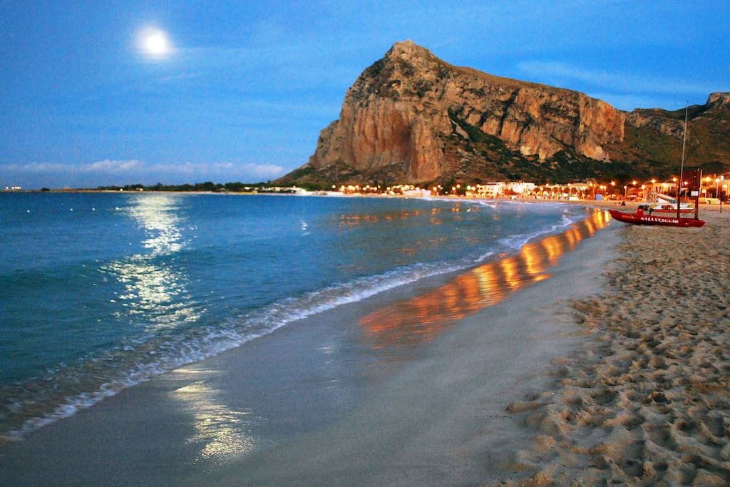 San vito lo capo beach just 1 km