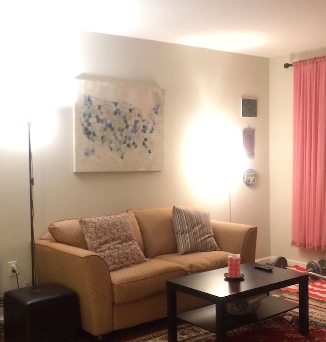 The living room