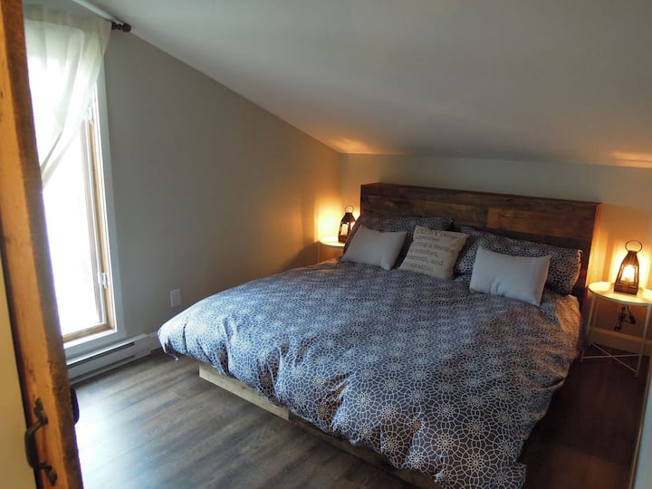 Осветено двойно легло king size