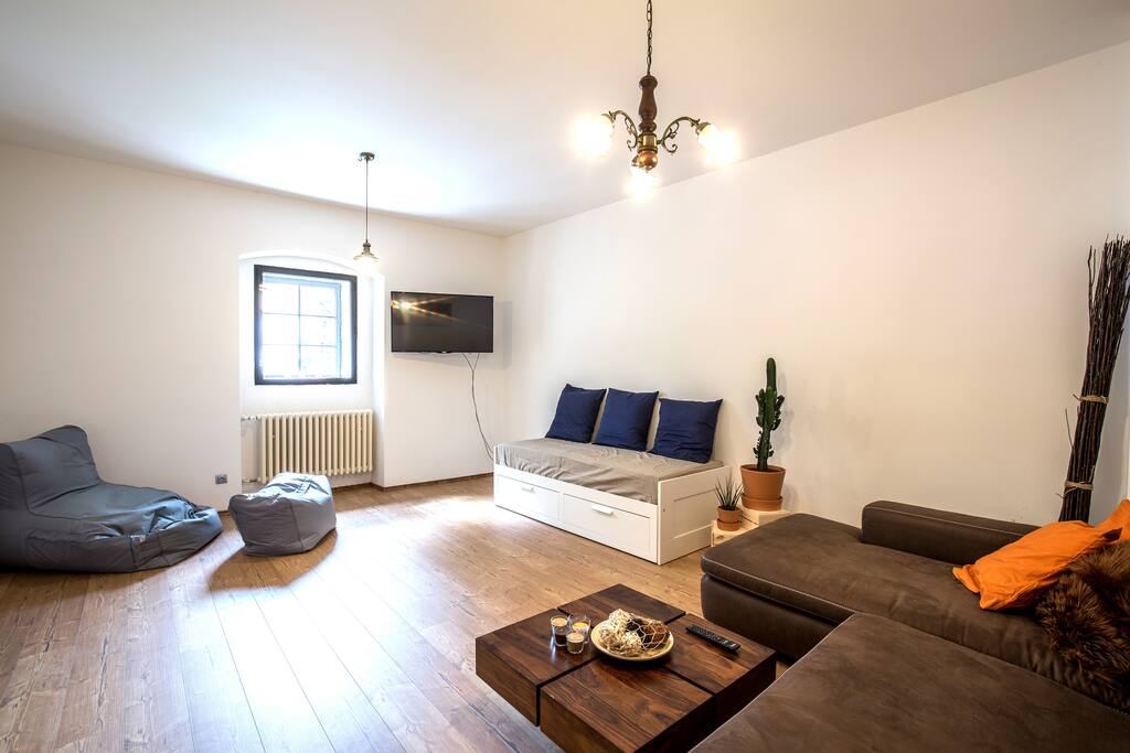 The living room