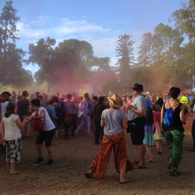 Womad. World music festival, March.