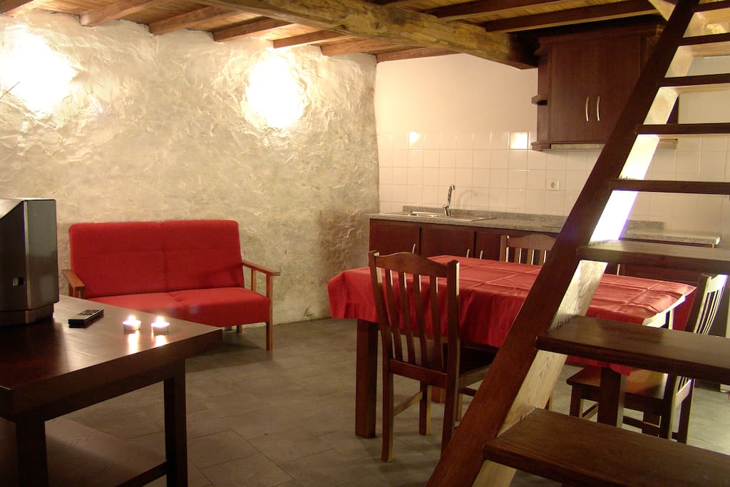 Kitchenette/Sala de estar