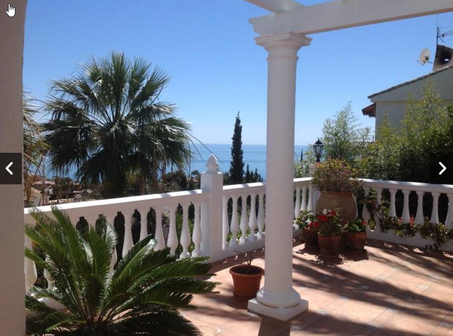 Stunning views of the Mediterranean