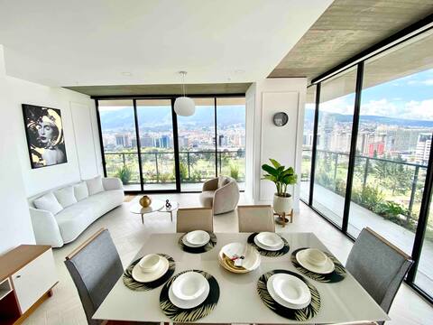 Luxurious apartment - spectacular view of Quito
