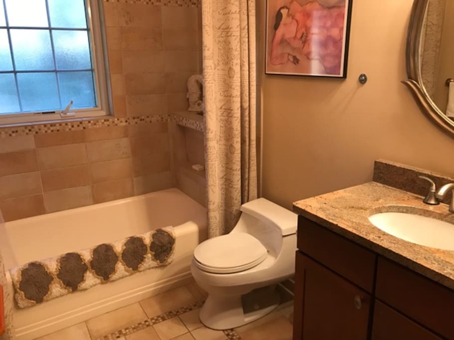 Full Bath with Deep Tub and Shower
