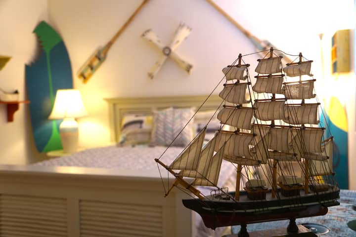 Საძინებელი 3 - პლაჟის ოთახის დედოფალი 