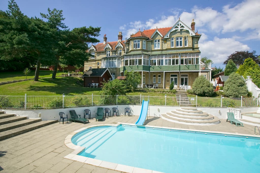 Pool Area and rear of Lyon Court