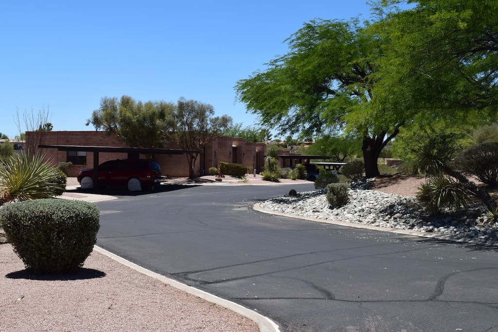 Quiet Neighborhood Streets, perfect for a morning or evening stroll.