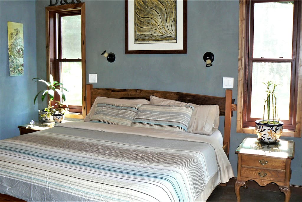 comfortable King size bed