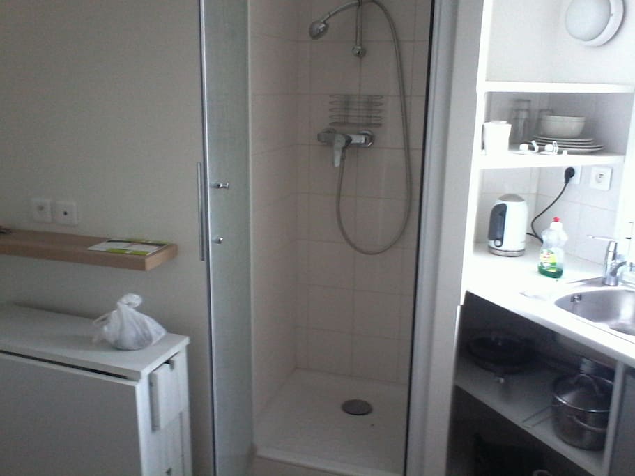 shower not so far
