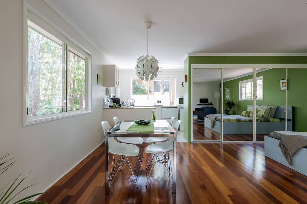 Spacious open plan