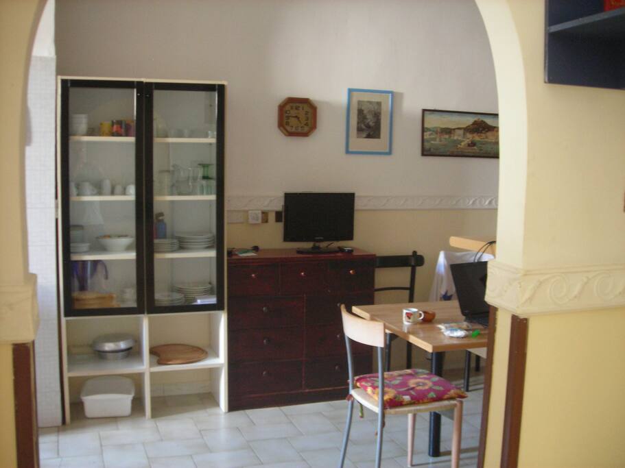 La sala da pranzo
