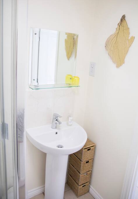 Adjoining bathroonm