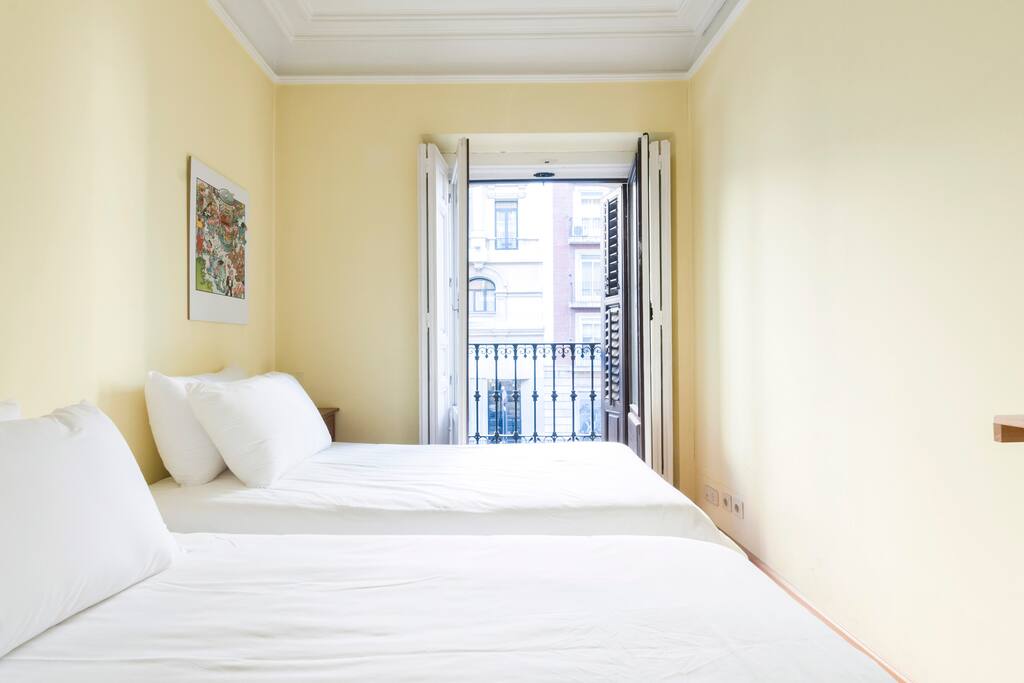 DORMITORIO 2 CAMAS INDIVIDUALES