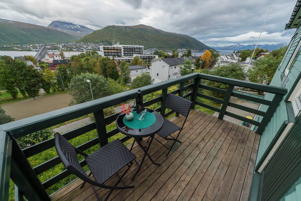 View from the little balcony.