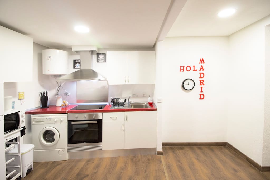 Cocina totalmente equipada