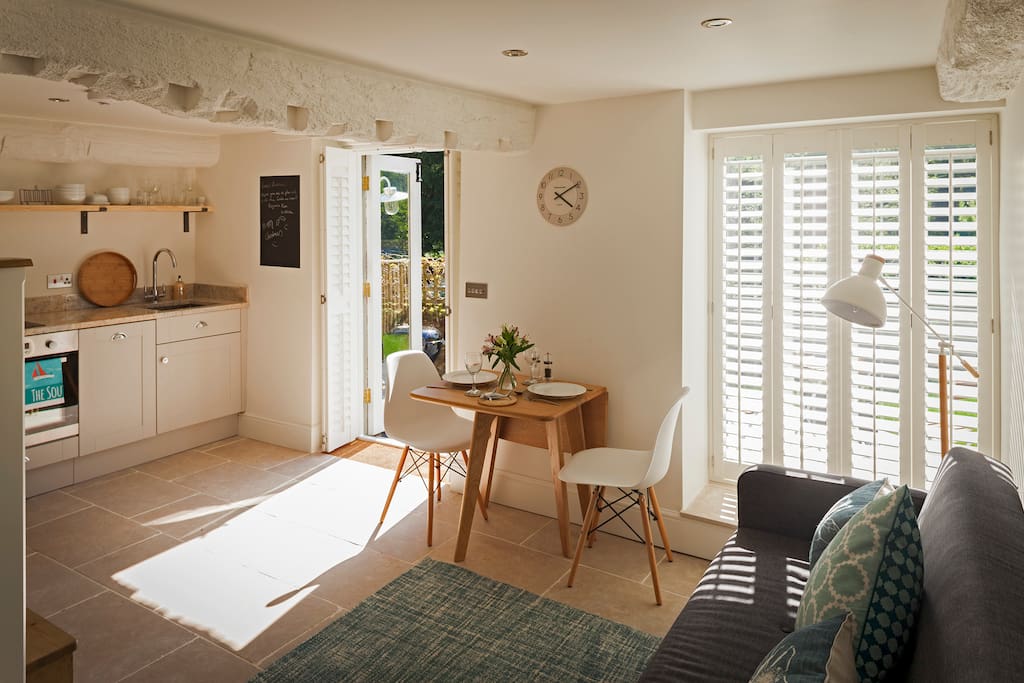 Kitchen and dining space