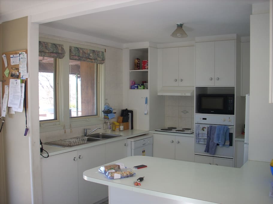 Nice bright kitchen