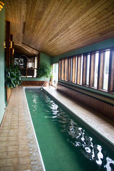 Indoor 40' Pool for Year Around Pleasure