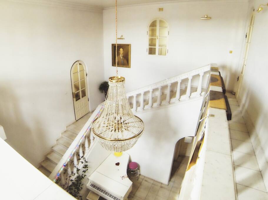 The hall