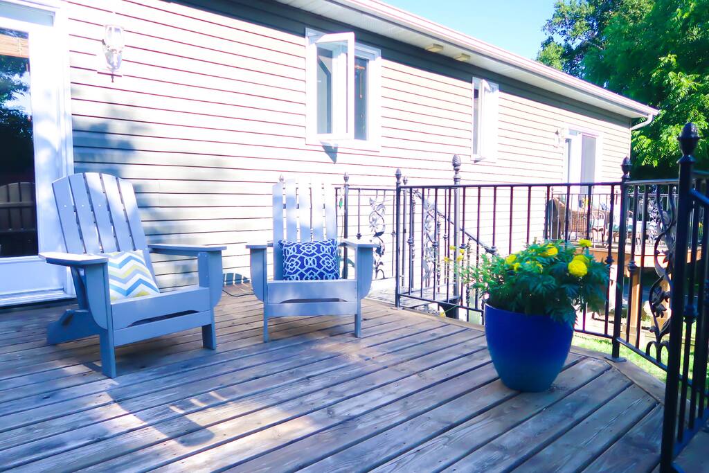backyard deck