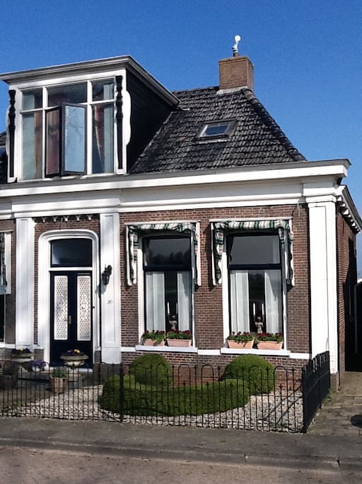 Vooraanzicht woning