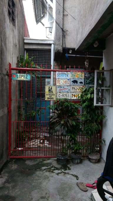 Red Gate Entering the premise