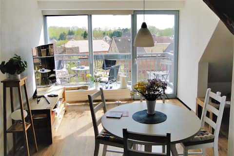 Beliebte Airbnb-Anzeige: Quiet duplex apartment with views over Röbel in Röbel/Müritz