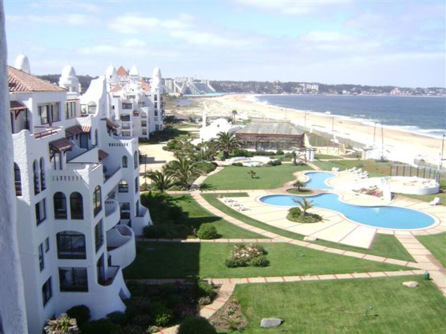 Vista real desde departamento.
