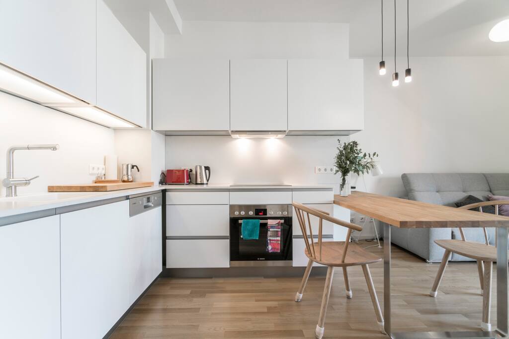 Fully equipped kitchen