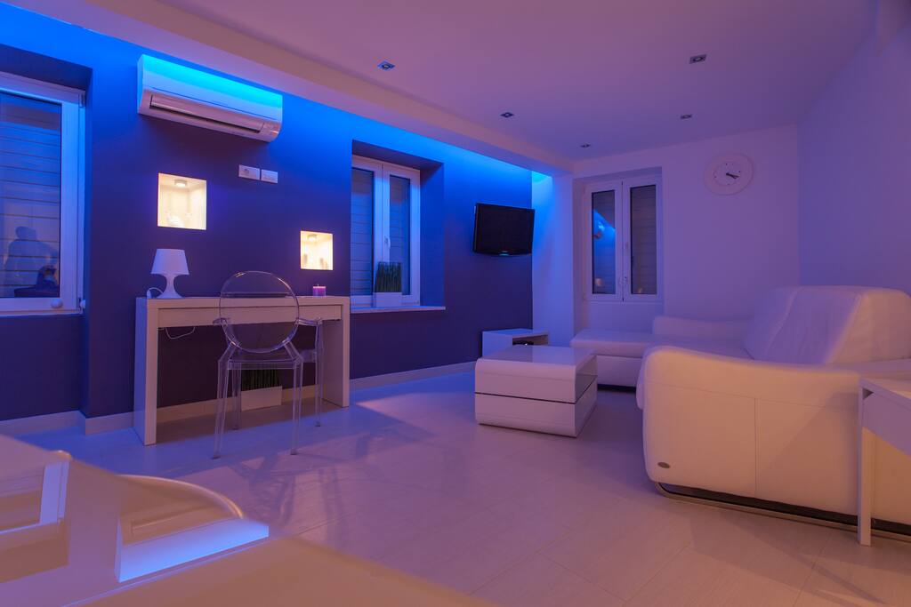Apartment Ambient - Living room at night