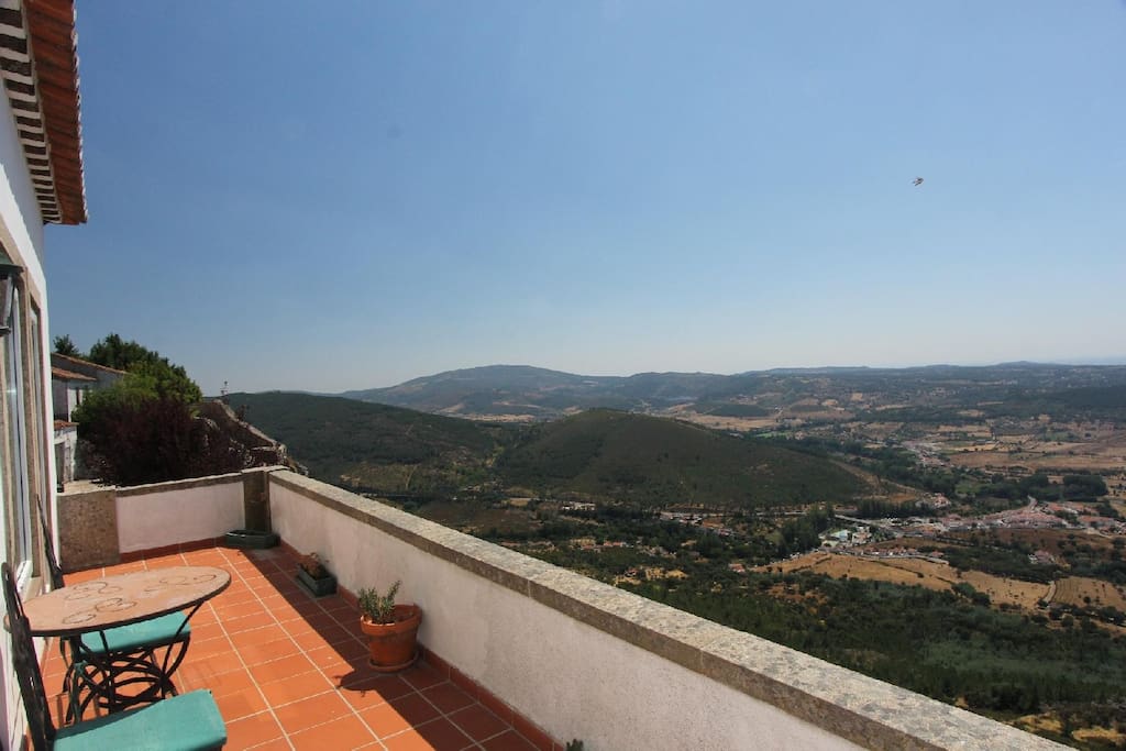 Vista da varanda da sala de estar