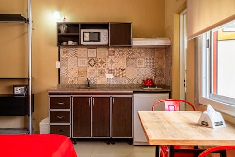 Anuncio de Airbnb popular: Apartment with a buffet breakfast at the Hotel! en Santa Teresita