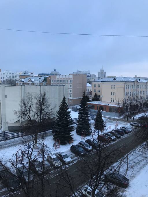 Вид из окна