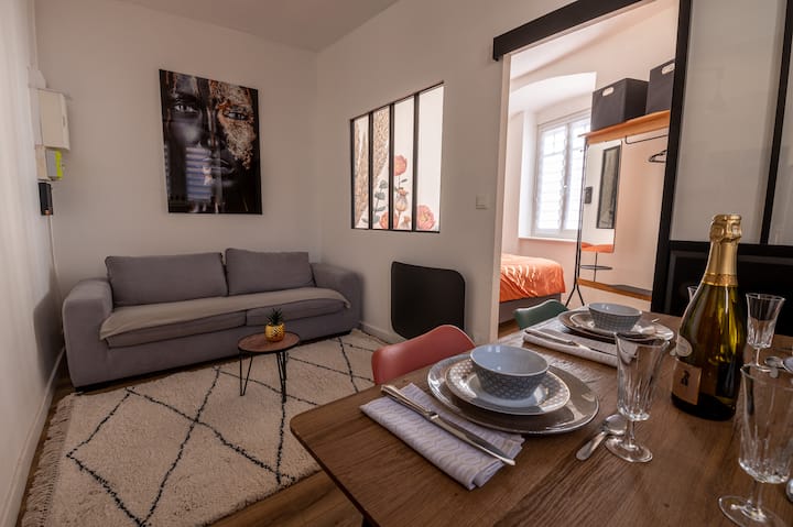 ⭐️ Appart Cosy Au Centre Ville⭐️ Jardin🐕‍🦺🅿️​ - Sélestat
