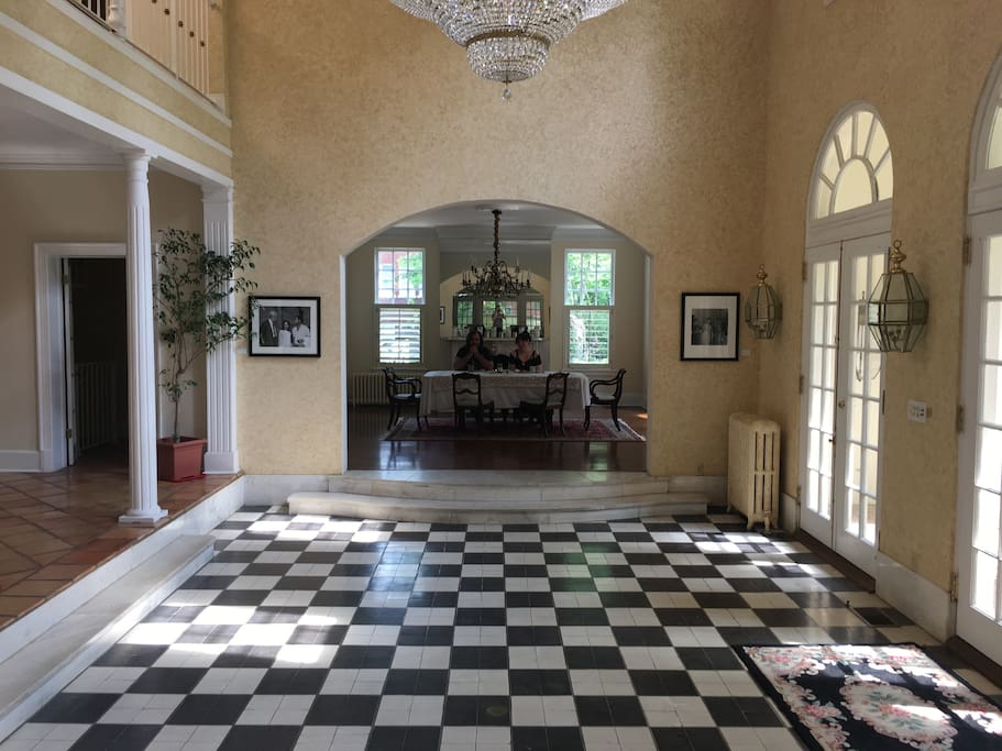 The Entry and Dining Room