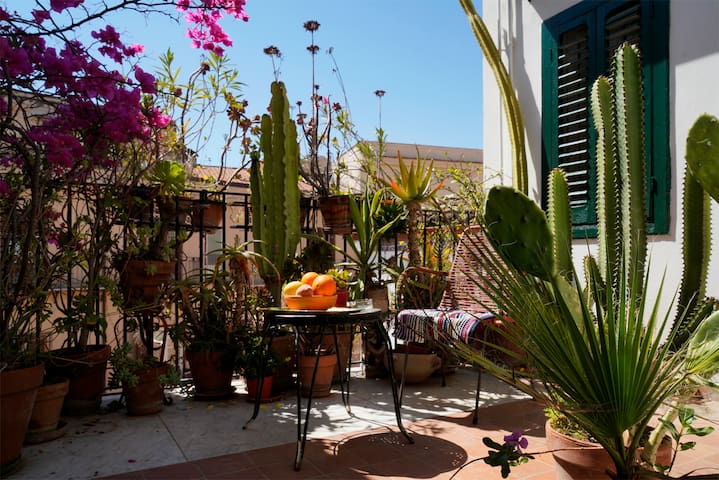 Historic centre, with cosy terraces