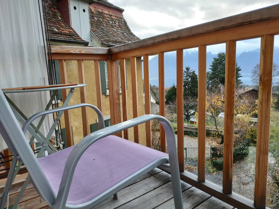 Accès direct à un balcon