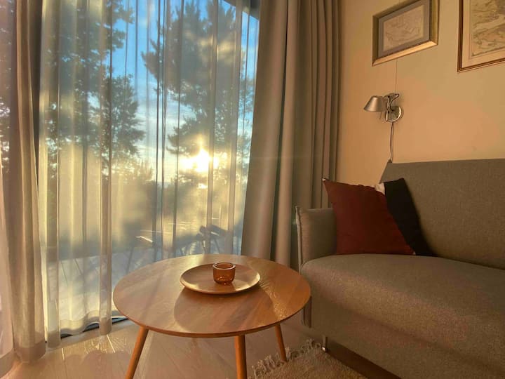 See võib olla sinu päikeseloojang elutoast