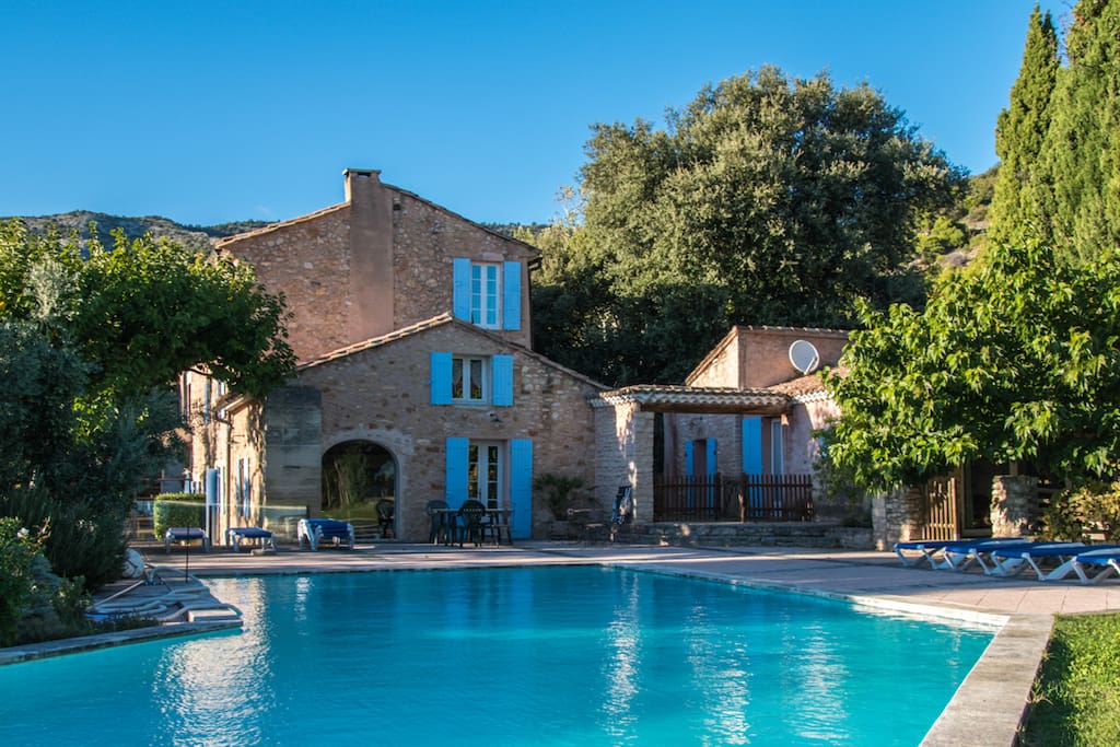 vue de la piscine