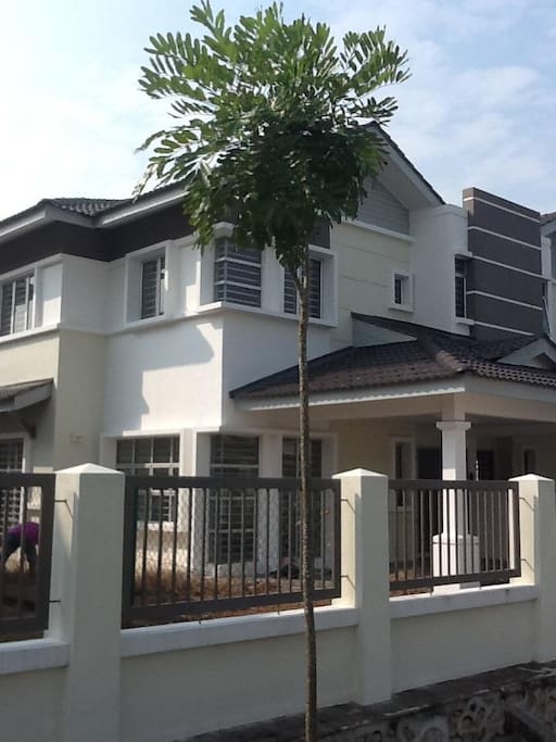 Spacious outside compound