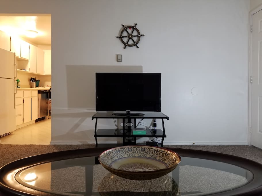 TV with Roku smart player
