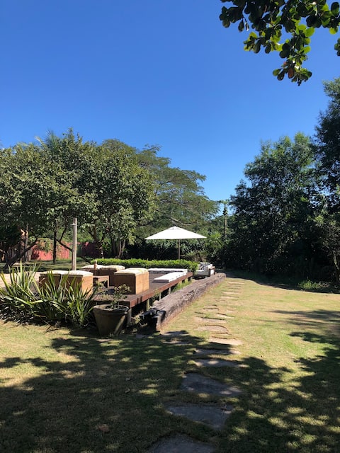 Lovely beach house in jacarenema reserve