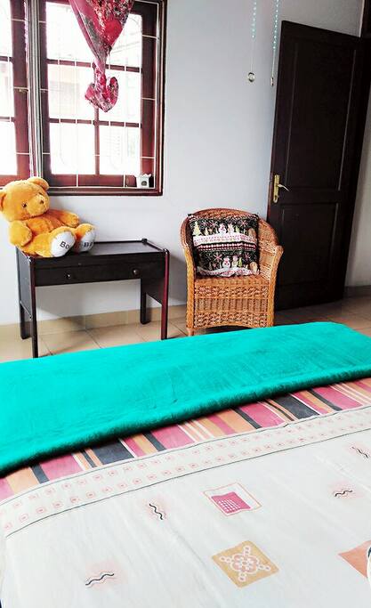 Clean linen, warm blanket, rattan chair and fresh winds with a cup of coffee will relax your day