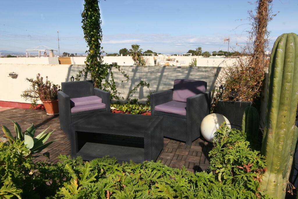 Terraza de arriba
