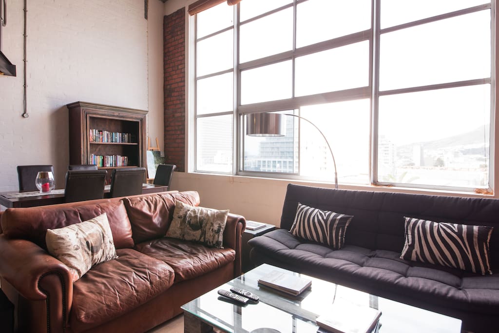 Open plan lounge area