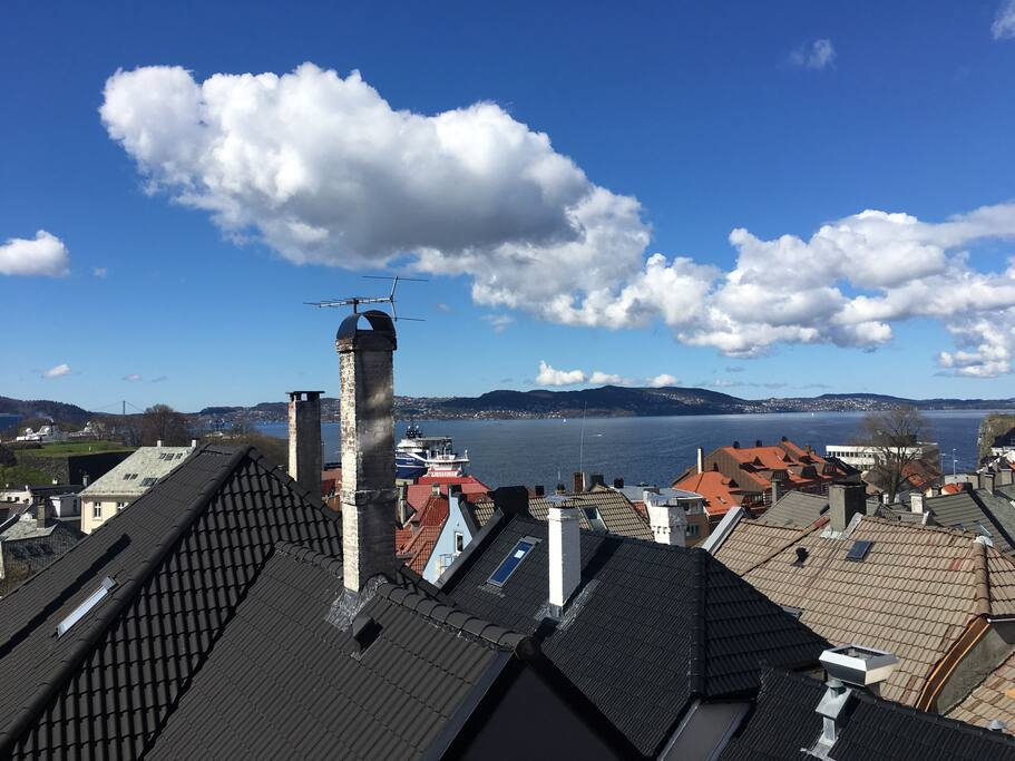 The view from our balcony