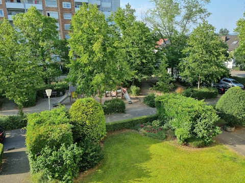Quiet, spacious apartment with comfort