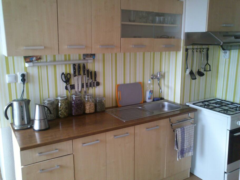 Kitchen corner.