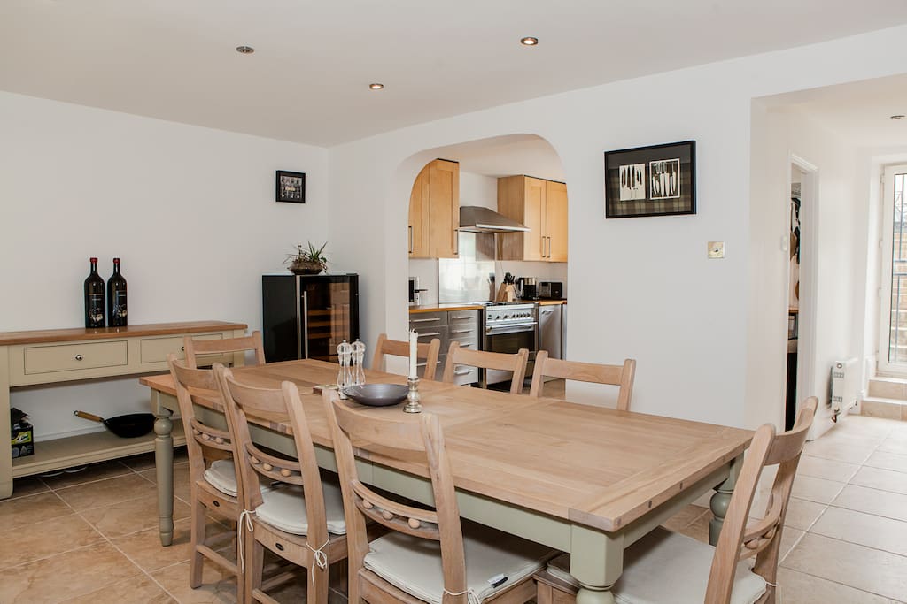 Lovely and spacious dining area